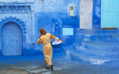 The Blue Town of Chefchaouen, Morocco