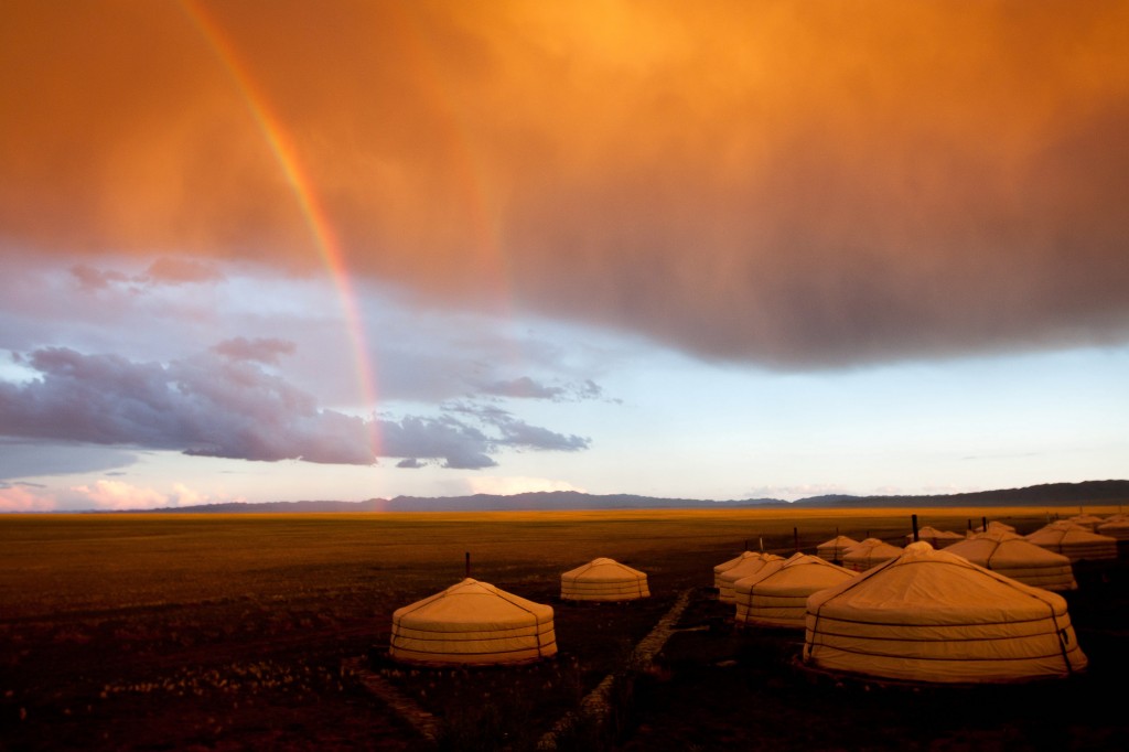Gobi desert has some of the most extreme temperature shifts in the world