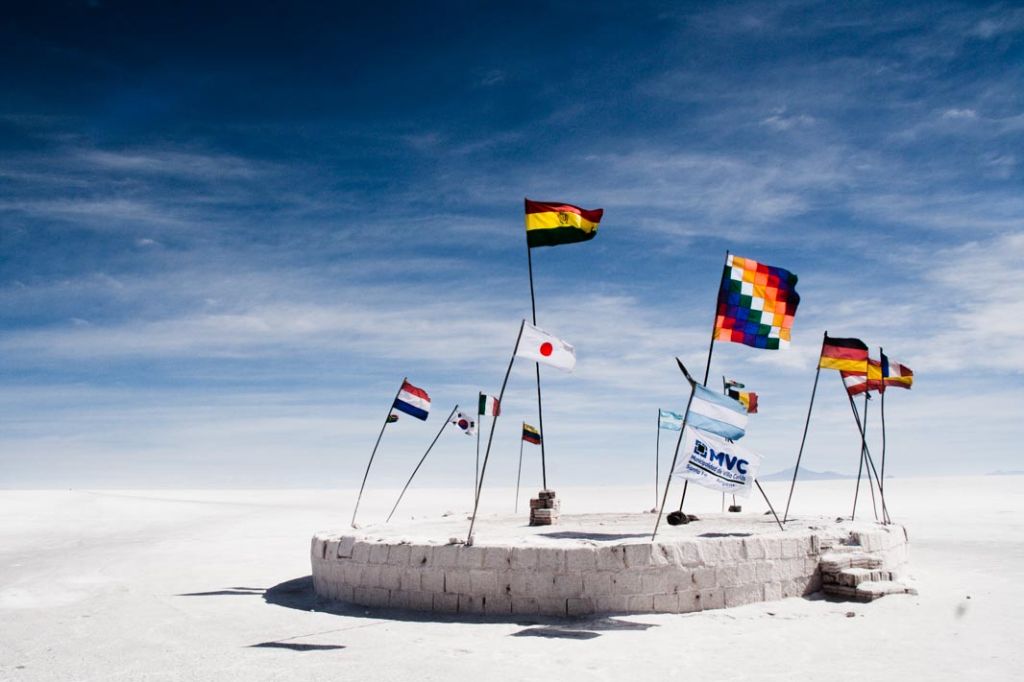 Salar de Uyuni is the World's largest salt flat