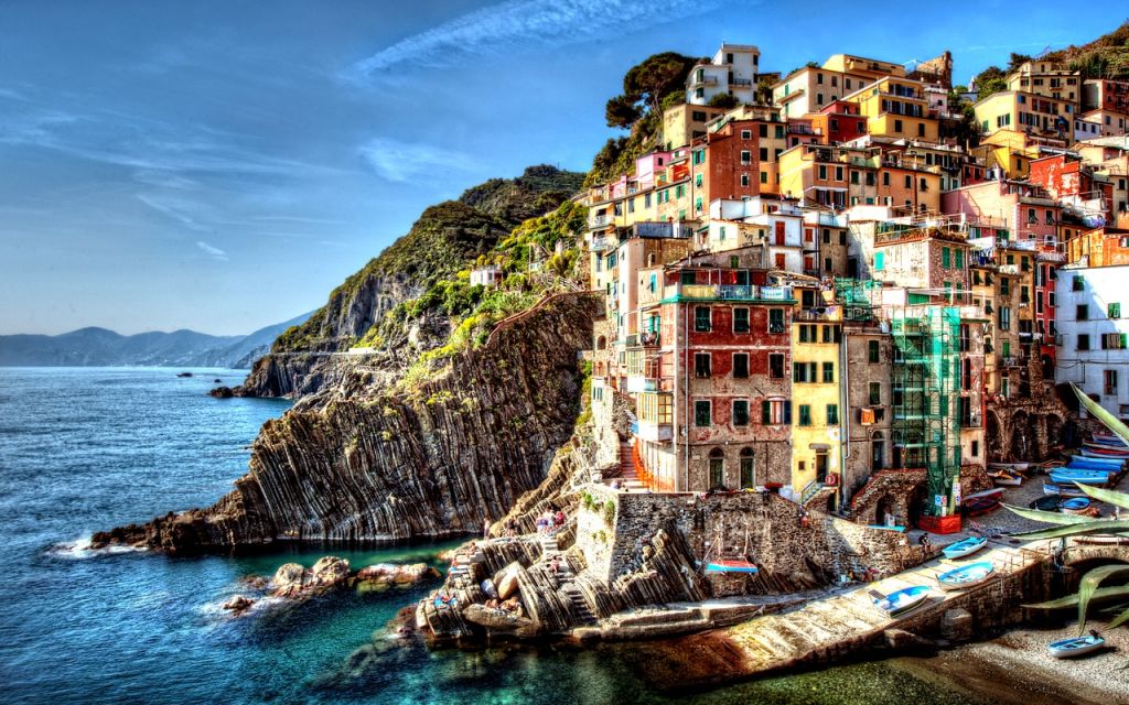 Cinque Terre villages are really popular tourist destinations