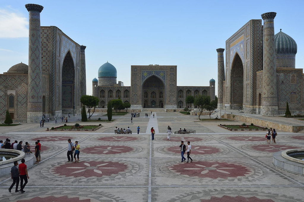 Registan, Samarkand, Uzbekistan. Stefan