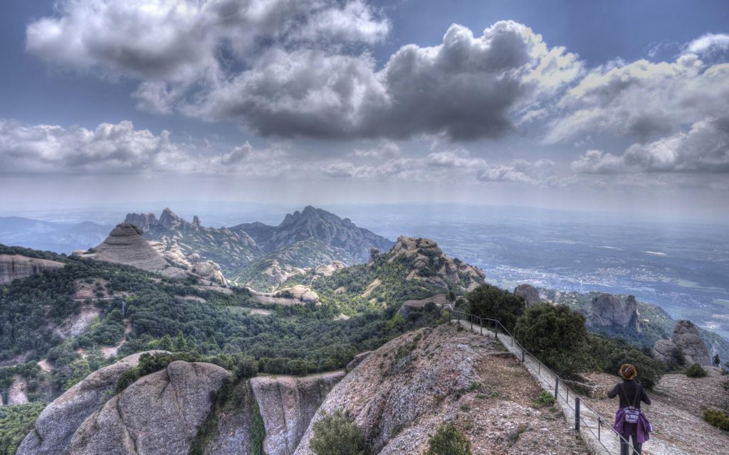 Hiking Montserrat