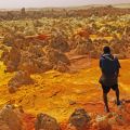 volcanic crater Danakil