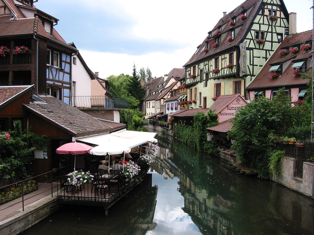 City of Colmar is a very popular tourist destination.