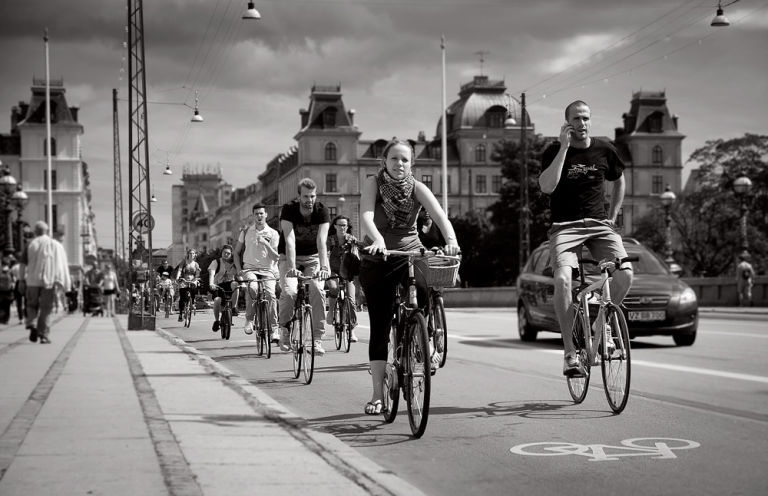 Copenhagen is world-famous for their bicycling culture