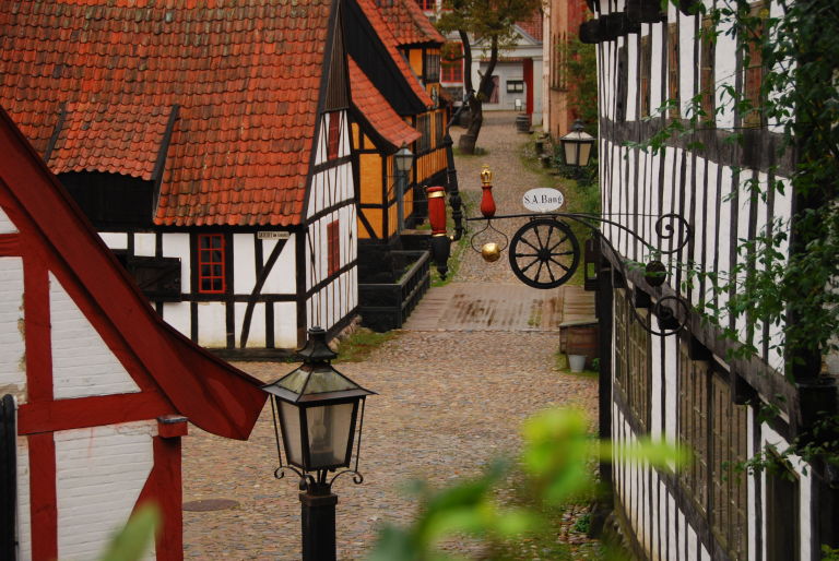 The Old Town Museum in Aarhus is National Open Air Museum of Urban History and Culture
