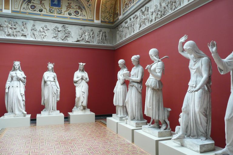 Ny Carlsberg Glyptotek is a huge museum located in the central part of Copenhagen