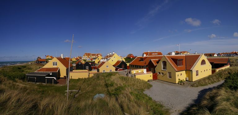The town of Skagen Denmark