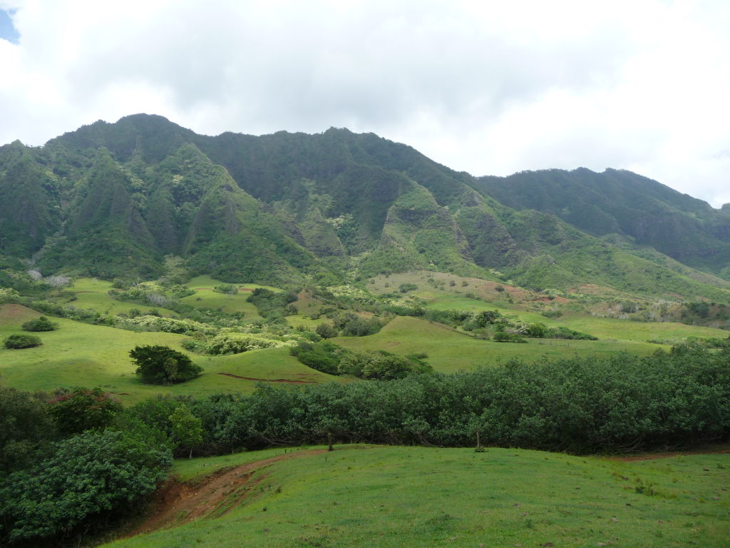 The Ka'a'awa Valley, Hawaii