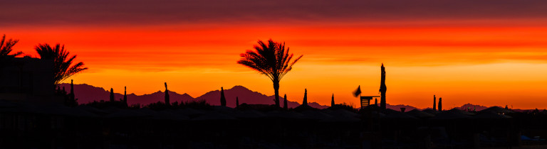 Hurghada in Sunset, Egypt